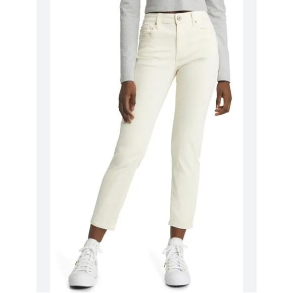 NWT STS Blue Cream Caroline Straight Leg Ankle High Rise Pants Size 24 - Picture 1 of 7